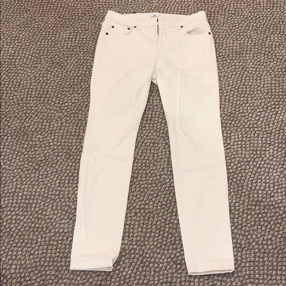 NWT Vineyard Vines Off White Skinny Jeans